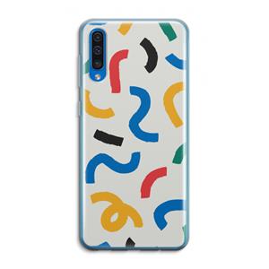 CaseCompany Illustratieve pop 2: Samsung Galaxy A50 Transparant Hoesje