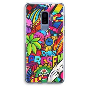 CaseCompany Represent: Samsung Galaxy S9 Plus Transparant Hoesje