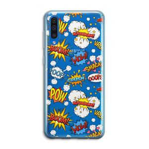 CaseCompany Pow Smack: Samsung Galaxy A50 Transparant Hoesje