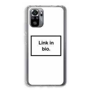 CaseCompany Link in bio: Xiaomi Redmi Note 10S Transparant Hoesje