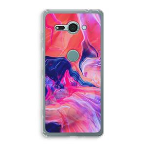 CaseCompany Earth And Ocean: Sony Xperia XZ2 Compact Transparant Hoesje