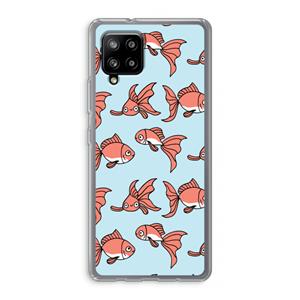 CaseCompany Blub: Samsung Galaxy A42 5G Transparant Hoesje