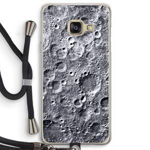 CaseCompany Maanlandschap: Samsung Galaxy A3 (2016) Transparant Hoesje met koord
