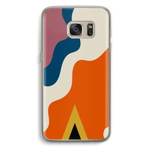 CaseCompany Noor A: Samsung Galaxy S7 Transparant Hoesje