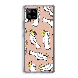 CaseCompany Papegaai: Samsung Galaxy A42 5G Transparant Hoesje