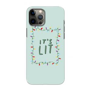 CaseCompany It's Lit: Volledig geprint iPhone 12 Pro Max Hoesje