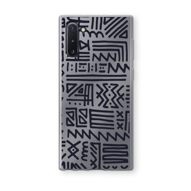CaseCompany Marrakech print: Samsung Galaxy Note 10 Transparant Hoesje