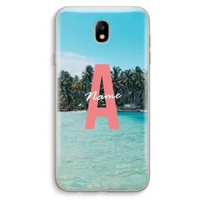 CaseCompany Pacific Dream: Samsung Galaxy J7 (2017) Transparant Hoesje