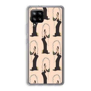 CaseCompany Pop Some Kim: Samsung Galaxy A42 5G Transparant Hoesje