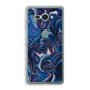 CaseCompany Mirrored Mirage: Sony Xperia XZ2 Compact Transparant Hoesje