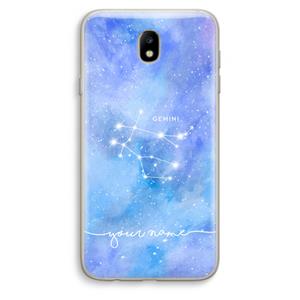 CaseCompany Sterrenbeeld - Licht: Samsung Galaxy J7 (2017) Transparant Hoesje