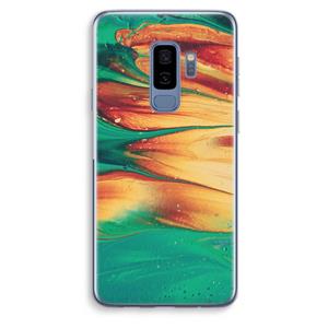 CaseCompany Green Inferno: Samsung Galaxy S9 Plus Transparant Hoesje