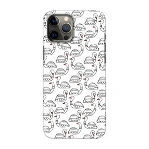 CaseCompany Zwanen: Volledig geprint iPhone 12 Pro Max Hoesje