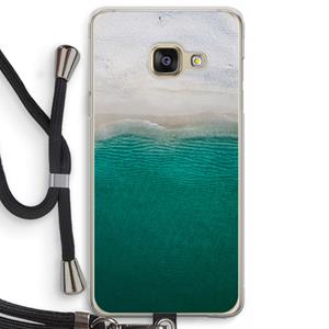 CaseCompany Stranded: Samsung Galaxy A3 (2016) Transparant Hoesje met koord