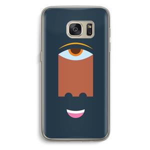 CaseCompany Mono M: Samsung Galaxy S7 Transparant Hoesje