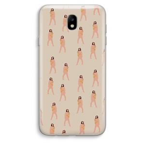 CaseCompany You're so golden: Samsung Galaxy J7 (2017) Transparant Hoesje