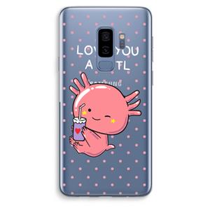 CaseCompany Love You A Lotl: Samsung Galaxy S9 Plus Transparant Hoesje