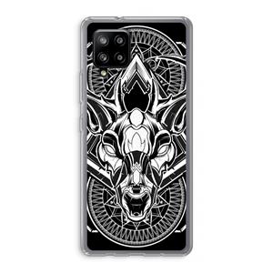 CaseCompany Oh Deer: Samsung Galaxy A42 5G Transparant Hoesje