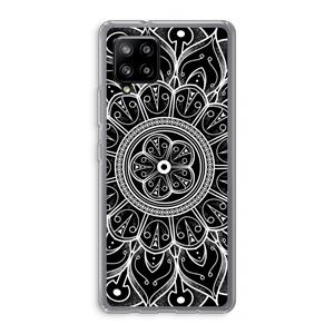 CaseCompany Roses Are Red: Samsung Galaxy A42 5G Transparant Hoesje
