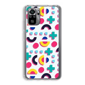 CaseCompany 8-bit N°2: Xiaomi Redmi Note 10S Transparant Hoesje