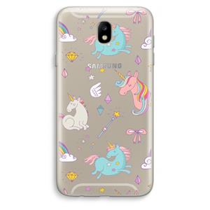 CaseCompany Fantasiewereld: Samsung Galaxy J7 (2017) Transparant Hoesje