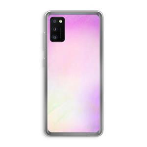 CaseCompany Flow mist pastel: Samsung Galaxy A41 Transparant Hoesje