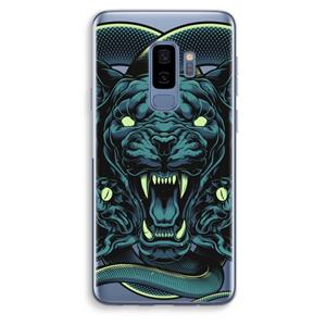 CaseCompany Cougar and Vipers: Samsung Galaxy S9 Plus Transparant Hoesje