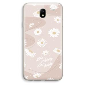 CaseCompany Daydreaming becomes reality: Samsung Galaxy J7 (2017) Transparant Hoesje