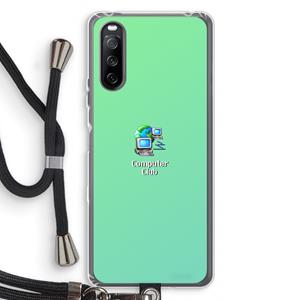 CaseCompany Win98: Sony Sony Xperia 10 III Transparant Hoesje met koord