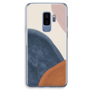 CaseCompany Geo #1: Samsung Galaxy S9 Plus Transparant Hoesje