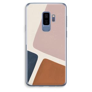 CaseCompany Geo #2: Samsung Galaxy S9 Plus Transparant Hoesje