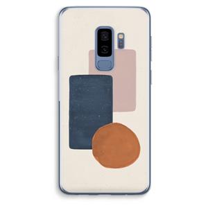 CaseCompany Geo #3: Samsung Galaxy S9 Plus Transparant Hoesje