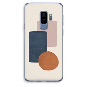 CaseCompany Geo #3: Samsung Galaxy S9 Plus Transparant Hoesje