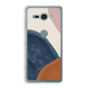 CaseCompany Geo #1: Sony Xperia XZ2 Compact Transparant Hoesje