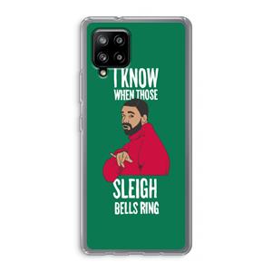 CaseCompany Sleigh Bells Ring: Samsung Galaxy A42 5G Transparant Hoesje