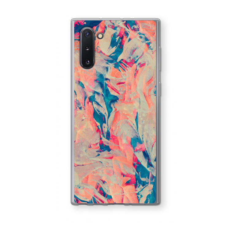 CaseCompany Alone: Samsung Galaxy Note 10 Transparant Hoesje