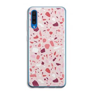 CaseCompany Terrazzo N°15: Samsung Galaxy A50 Transparant Hoesje