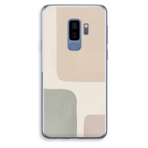 CaseCompany Geo #7: Samsung Galaxy S9 Plus Transparant Hoesje