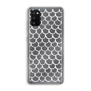 CaseCompany Dakpannetjes: Samsung Galaxy A41 Transparant Hoesje