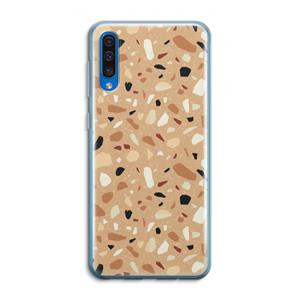 CaseCompany Terrazzo N°17: Samsung Galaxy A50 Transparant Hoesje