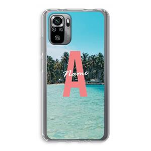 CaseCompany Pacific Dream: Xiaomi Redmi Note 10S Transparant Hoesje