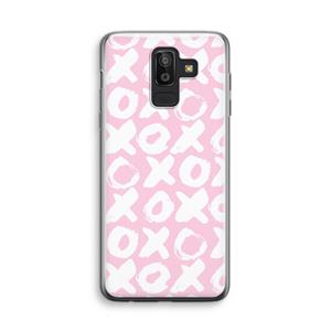 CaseCompany XOXO: Samsung Galaxy J8 (2018) Transparant Hoesje