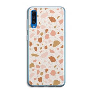 CaseCompany Terrazzo N°18: Samsung Galaxy A50 Transparant Hoesje