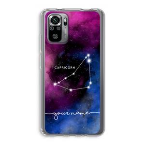 CaseCompany Sterrenbeeld - Donker: Xiaomi Redmi Note 10S Transparant Hoesje