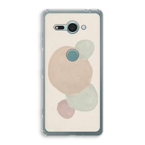 CaseCompany Geo #9: Sony Xperia XZ2 Compact Transparant Hoesje