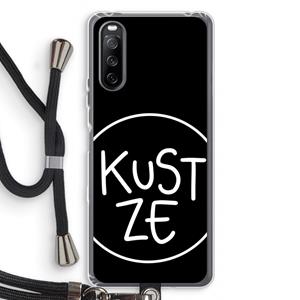 CaseCompany KUST ZE: Sony Sony Xperia 10 III Transparant Hoesje met koord