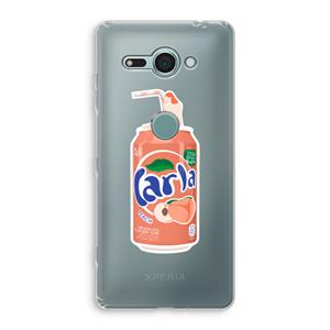 CaseCompany S(peach)less: Sony Xperia XZ2 Compact Transparant Hoesje