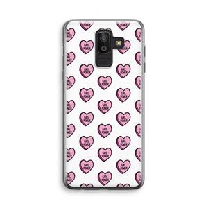 CaseCompany GIRL POWER: Samsung Galaxy J8 (2018) Transparant Hoesje