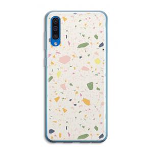 CaseCompany Terrazzo N°21: Samsung Galaxy A50 Transparant Hoesje