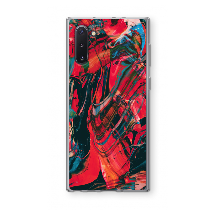 CaseCompany Endless Descent: Samsung Galaxy Note 10 Transparant Hoesje